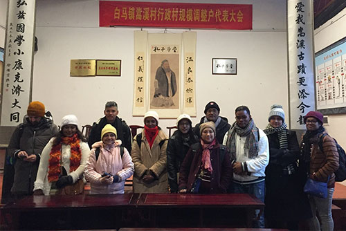 First Winter camp of CI-UoM students in China, 06-17th Dec 2018