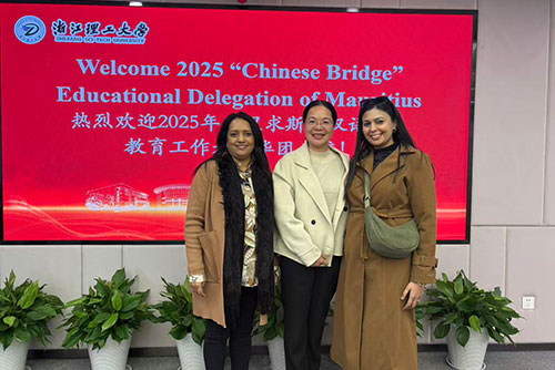 Pro Vice-Chancellor of the University of Mauritius Heads Delegation for an Academic & Educational Visit to Zhejiang Sci-Tech University, China, Nov 2025