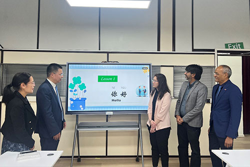 Inauguration of the Smart Classroom, Confucius Institute at University of Mauritius, 25 September 2025