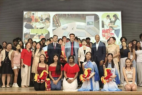 Confucius Institute at the University of Mauritius at the 2026 Spring Festival Gala held by the Lycée des Mascareignes