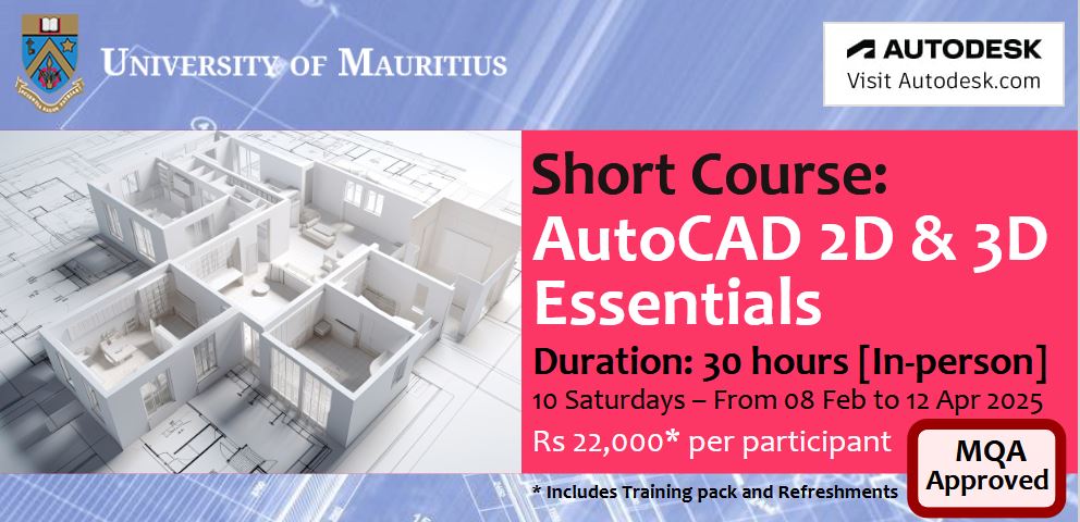 Short Course: AutoCAD 2D & 3D Essentials