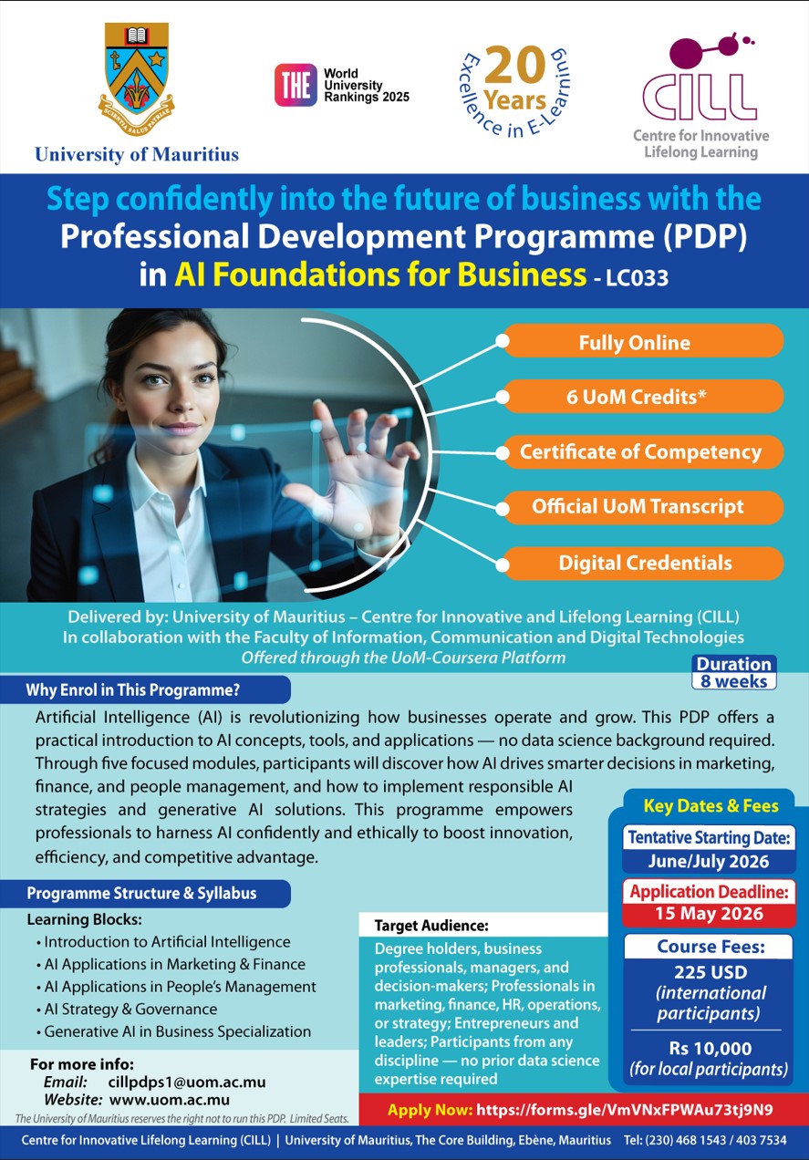 PDP in AI Foundations for Business LC033